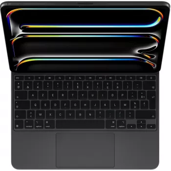 APPLE Magic Keyboard iPad Pro 13 (M4) — Franču AZERTY — Melns