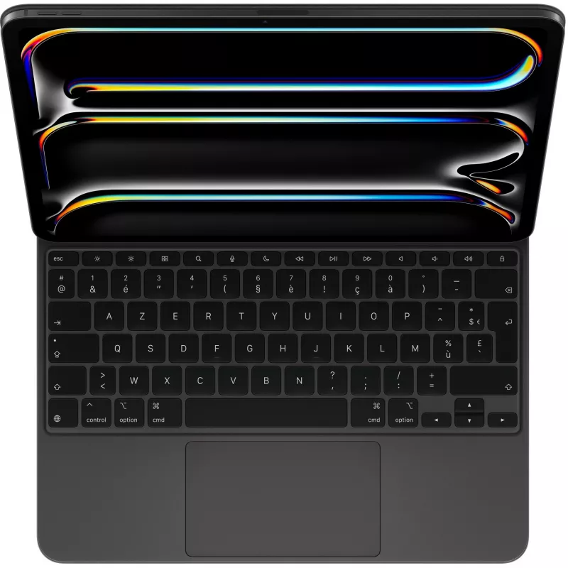 APPLE Magic Keyboard iPad Pro 13 (M4) — Franču AZERTY — Melns