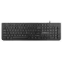 Vadu USB pilnizmēra tastatūra Rebeltec Spiro RBLKLA00041 — melna