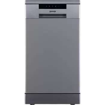 Gorenje GS522E10S Trauku mazgājamā mašīna, E, Brīvi stāvoša, Platums 45 cm, 10 trauku komplekti, Pelēka
