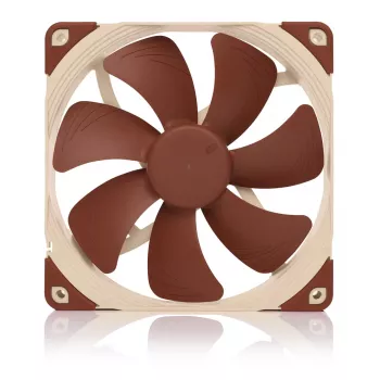 Ventilators Noctua NF-A14 140 mm PWM 5 V 1.3 W Bronza/Bēšs, 1500 RPM, 140,2 m³/h, 24,6 dB