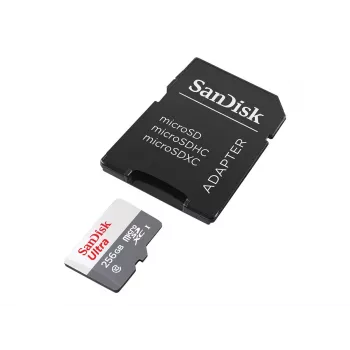 Atmiņas karte SanDisk 256 GB MicroSDXC UHS-I SDSQUNR-256G-GN6TA