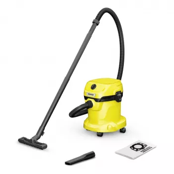 Slapjās un sausās tīrīšanas putekļsūcējs KARCHER WD 2 Plus V-15/4/18