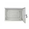 Sienas stiprinājuma skapis Lanberg WAF1 19 inch 4U+3U 540x200 mm, zems profils, pelēks