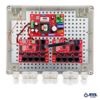 Āra PoE slēdzis ATTE IP-9-11-L2 10 portu — modelis 16806