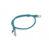 Tīkla kabelis LANBERG RJ-45 Cat5e PCU5-10CC-0050-B, 0,5 m, U/UTP, CCA, zils