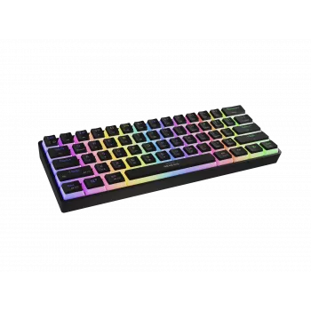 Spēļu tastatūra Genesis THOR 660 G2 — bezvadu (2.4 GHz, Bluetooth) un vadu kompakts izkārtojums