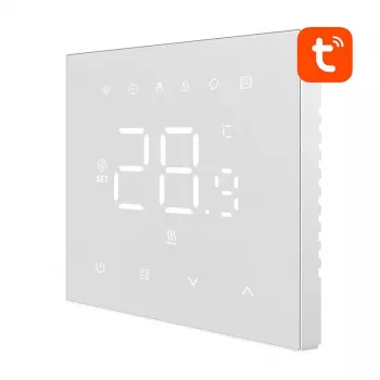 Avatto WT410-BH-3A-W viedais termostats gāzes katlam, programmējams, Wi-Fi