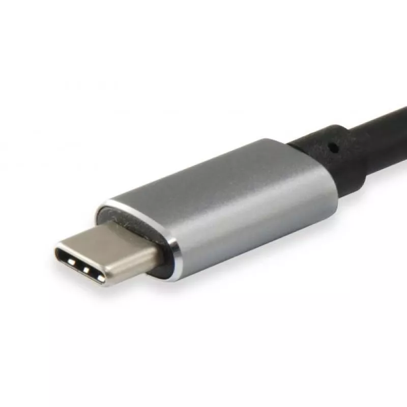 Equip 133464 MST adapteris no USB-C uz 2x HDMI (ligzdas), USB 3.2 Gen 1, 4096x2160 @30 Hz, 15 cm