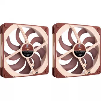 Noctua NF-A14x25 G2 PWM Sx2 PP 140mm dubultā ventilatora komplekts