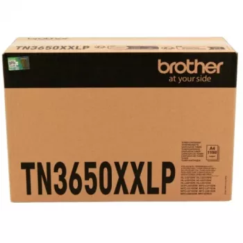 Brother TN-3650XXLP saderīga tonera kasetne (melnā) DCP-L5510, HL-L5210, HL-L5215 — līguma kasetne TN3600XXL