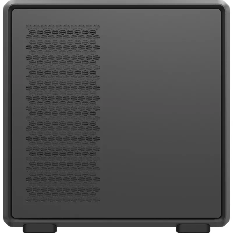 PC Midi Tower Cooler Master MasterFrame 600 Mesh — Melns, atbalsta ATX/EATX, 2x200mm priekšējie ventilatori, priekšējais/sānu ventilatoru atbalsts, 2x3.5 collu + 3x2.5 collu vietas