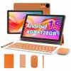 EXTRALINK TABLET CP31 WiFi ANDROID 15.0, 10.1 collu, 128 GB, kamera 2 MP + 8 MP, oranžs