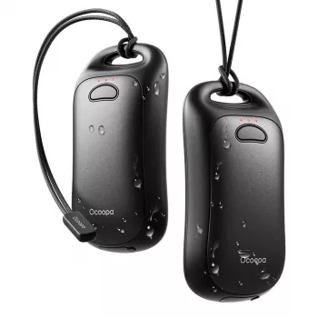 Melnais UT3061 Ocoopa elektriskais sildītājs