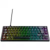 CHERRY K5V2 kompakta spēļu tastatūra, vadu USB, QWERTY angļu, melna, 67 taustiņi, RGB LED