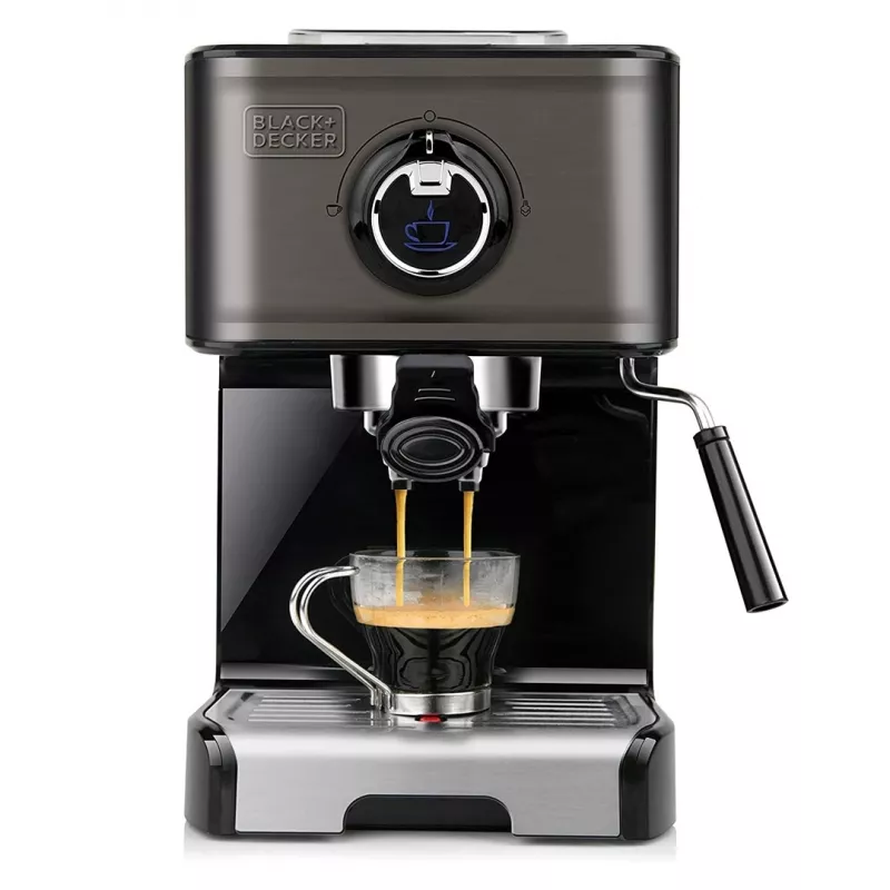 Black+Decker BXCO1200E espresso kafijas aparāts ar turētāju, 1200 W