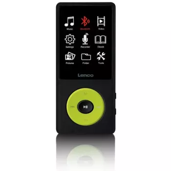 MP3 atskaņotājs Lenco Xemio-860GN 8 GB Melns Laima LCD 18h atskaņošana