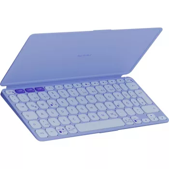 Logitech Keys-To-Go 2, Flieder, Bluetooth, vācu izkārtojums, 920-012966