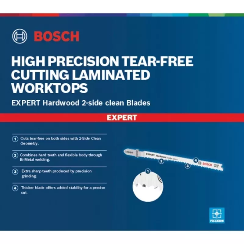 Bosch T 308 BFP finierzāģa asmens Bimetal 5 gab.