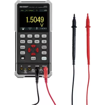 VOLTCRAFT DSO-2202H + AFG Rokas osciloskops 200 MHz 2 kanāli 1 GSa/s 8 kpunkti 8 Bit Pārnēsājama ierīce 1 gab. (VC-13438620)