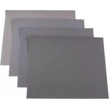 KWB Slīpēšanas papīra komplekts 812319 — Lokšņu izmērs 280×230 mm, graudi 60, 80, 150, 180
