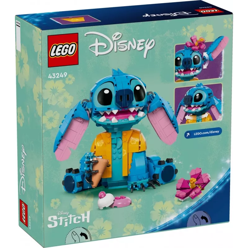 LEGO | Disney Stitch būvējama rotaļlieta ar saldējuma konusu 43249
