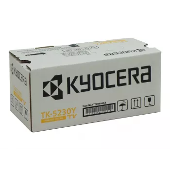 KYOCERA TK-5230Y oriģinālā dzeltenā tonera kasetne, 1 gab.