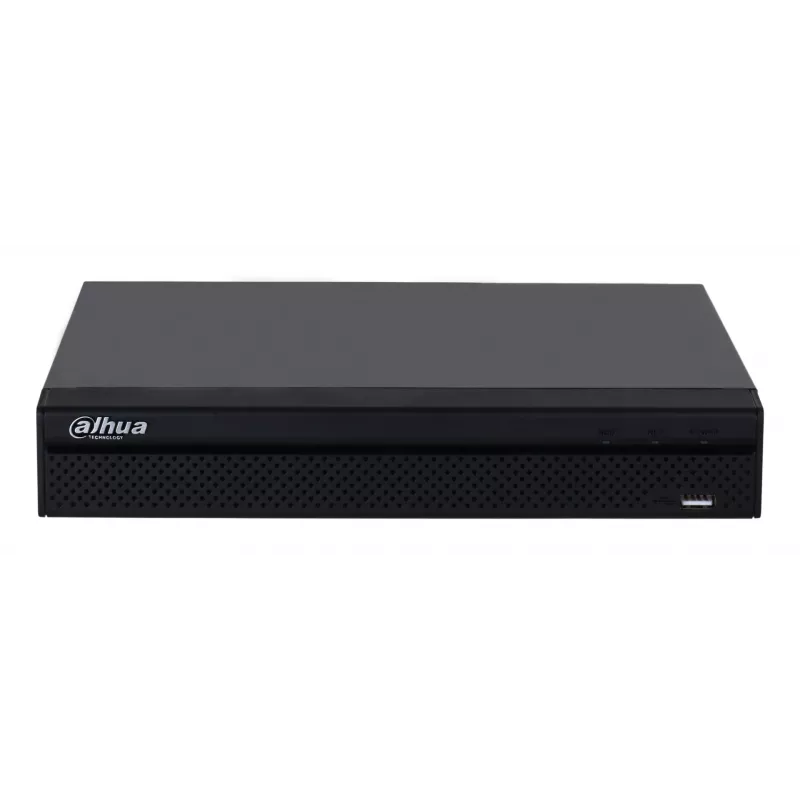 Tīkla video ierakstītājs DAHUA Lite NVR2108HS-8P-4KS3 — 8 kanāli, 4K maks., SATA HDD, 1U, PoE