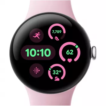 Google Pixel Watch 3 - 41 mm - Alumīnija sudraba pulēts