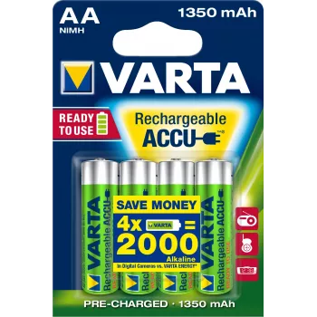 Varta Ready2Use HR06 1350 mAh NiMH uzlādējama baterija (56746101404)