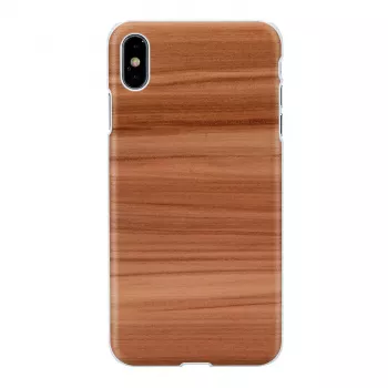 Viedtālruņa maciņš man and wood iPhone XS Max — Cappuccino White