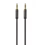 Gembird CCAP-444-0.75M Audio kabelis 3.5mm Mini Jack vīrietis - Mini Jack vīrietis, 0,75m, Melns