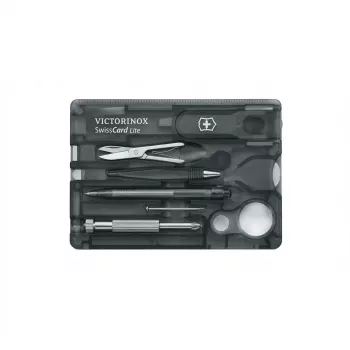 Victorinois SwissCard Lite Onyx – kabatas daudzrīks kredītkartes formātā