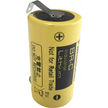 Litija baterija Panasonic BR-C ULF 3V 5000mAh – ilgmūžīga monētas elements