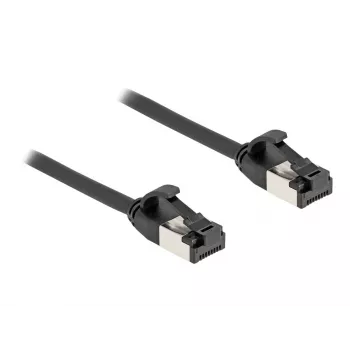 DeLOCK RJ45 tīkla kabelis Cat.8.1, spraudnis–spraudnis, 2 m, melns