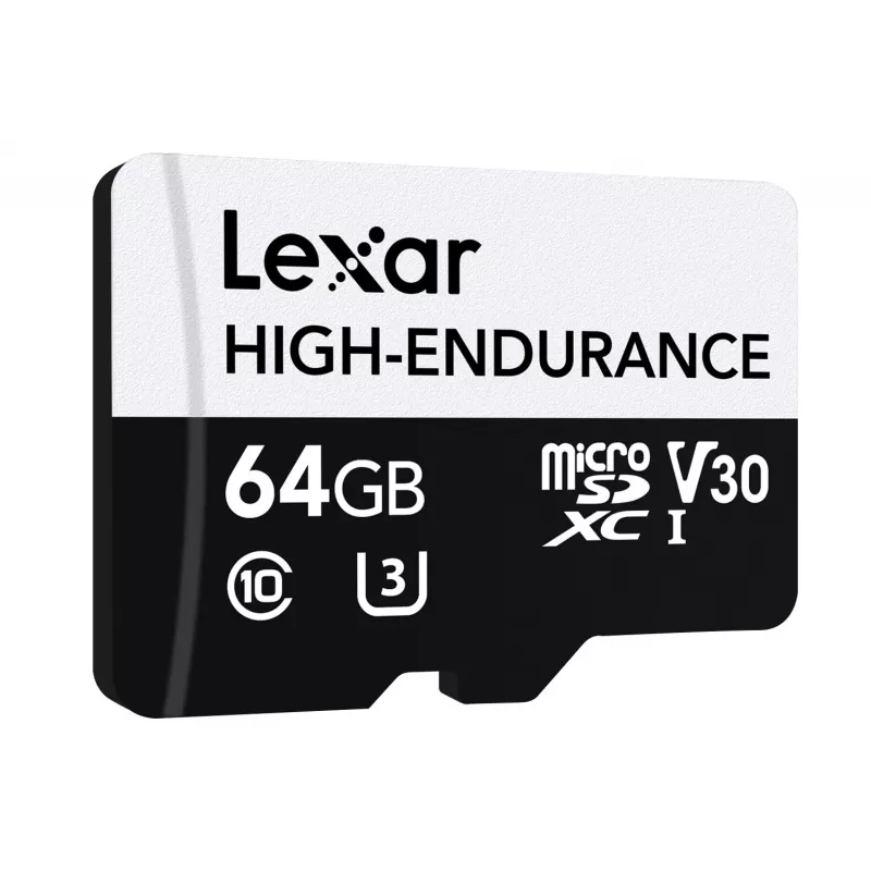 microSD High Endurance kartīte 64GB C10 A1 U1 V30 100/35MB/s
