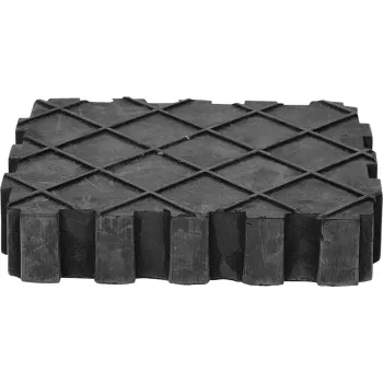 Gumijas paliktnis ks tools 160.0391, universāls atbalsta paliktnis 155×125×35 mm