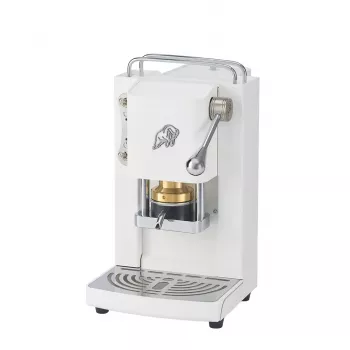 Itāļu kafijas automāts Faber Pro Essential 3.0 E.S.E. spilventiņiem – balta / hroms