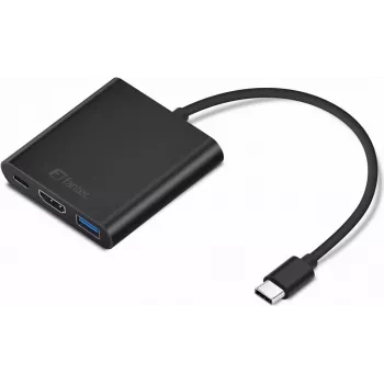 FANTEC UMP-HDMI4K-PD USB Type-C uz HDMI4K/USB/TypC Adapteris - Adapteris - Digitāls/Dati (1964)