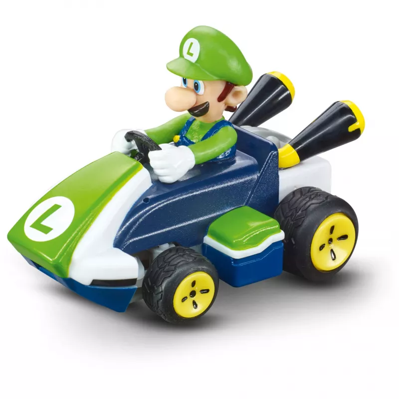 CARRERA RC galda sacīkšu komplekts Mario 370430015 – 2.4 GHz bezvadu Mario un Luidži