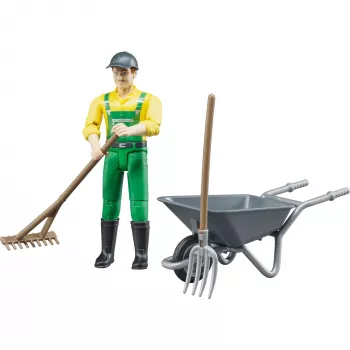 Figurenset Landwirt mit Zubehör, Spielfigur