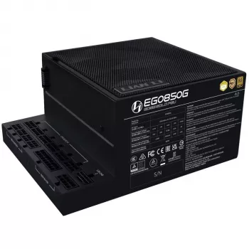 Barošanas bloks LIAN LI EDGE GOLD 850 — 850W, 80 PLUS Gold, Active PFC