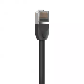 Ubiquiti Patch Cord UACC-Cable-Patch-Outdoor-1m-BK, āra, Cat.5e STP, 1m, Melns