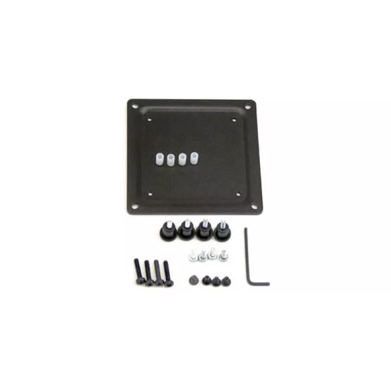 Pārveidošanas plāksnes komplekts Ergotron 75 mm uz 100 mm Melns Tērauds
