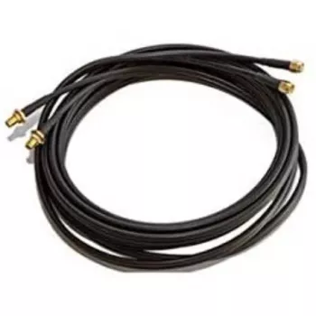 Poynting A-CAB-109 - Antenas piederums - kabelis - SMA (M) uz SMA (F) - 10m dubults HDF-195 zema zuduma kabelis