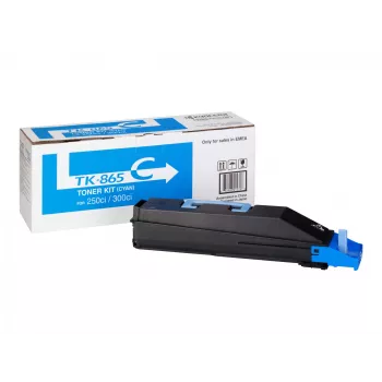 KYOCERA TK-865C oriģinālā ciāna tonera kasetne 1 gab.