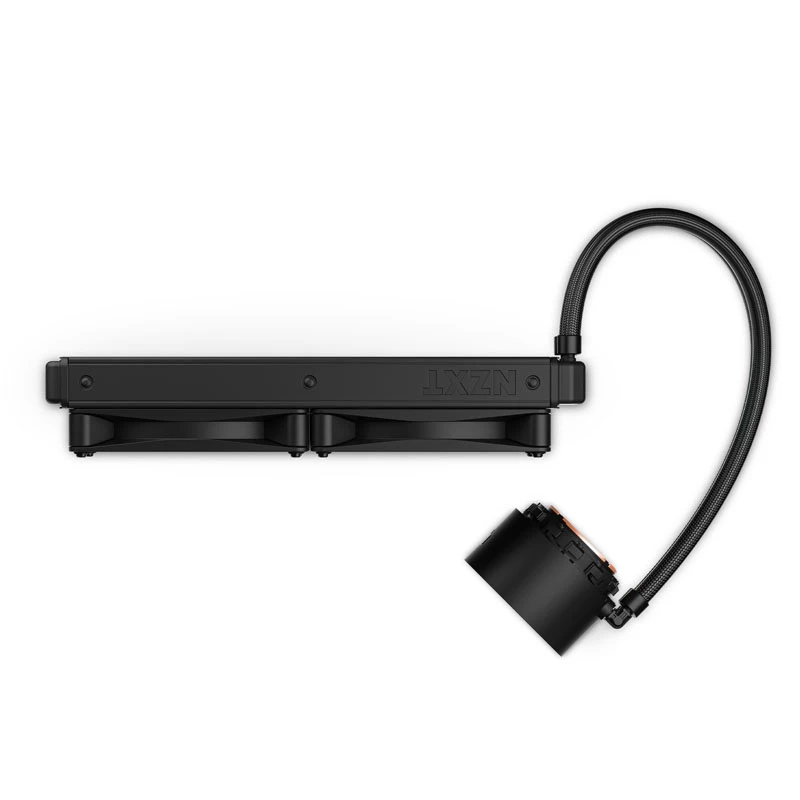 Visu vienā šķidruma dzesētājs NZXT Kraken Elite 280 14 cm Melns