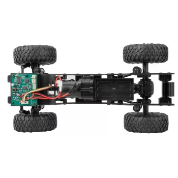 RC kāpējs Amewi Mini‑D90 4WD 1:16 RTR bezvadu vadības bezceļu modelis, 4 riteņu piedziņa, 1:16 mērogs
