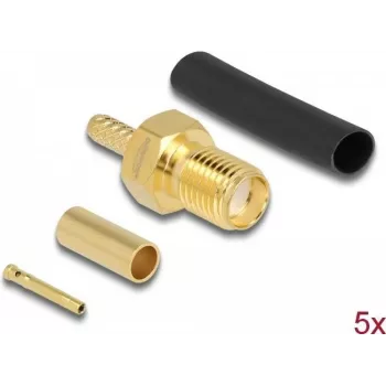 SMA ligzda presēšanai RG-174 / RG-316 DeLOCK 90037