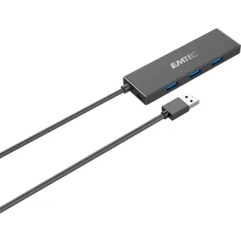 Emtec T620A USB 3.2 Gen 1 4 portu USB-A centrmezgls